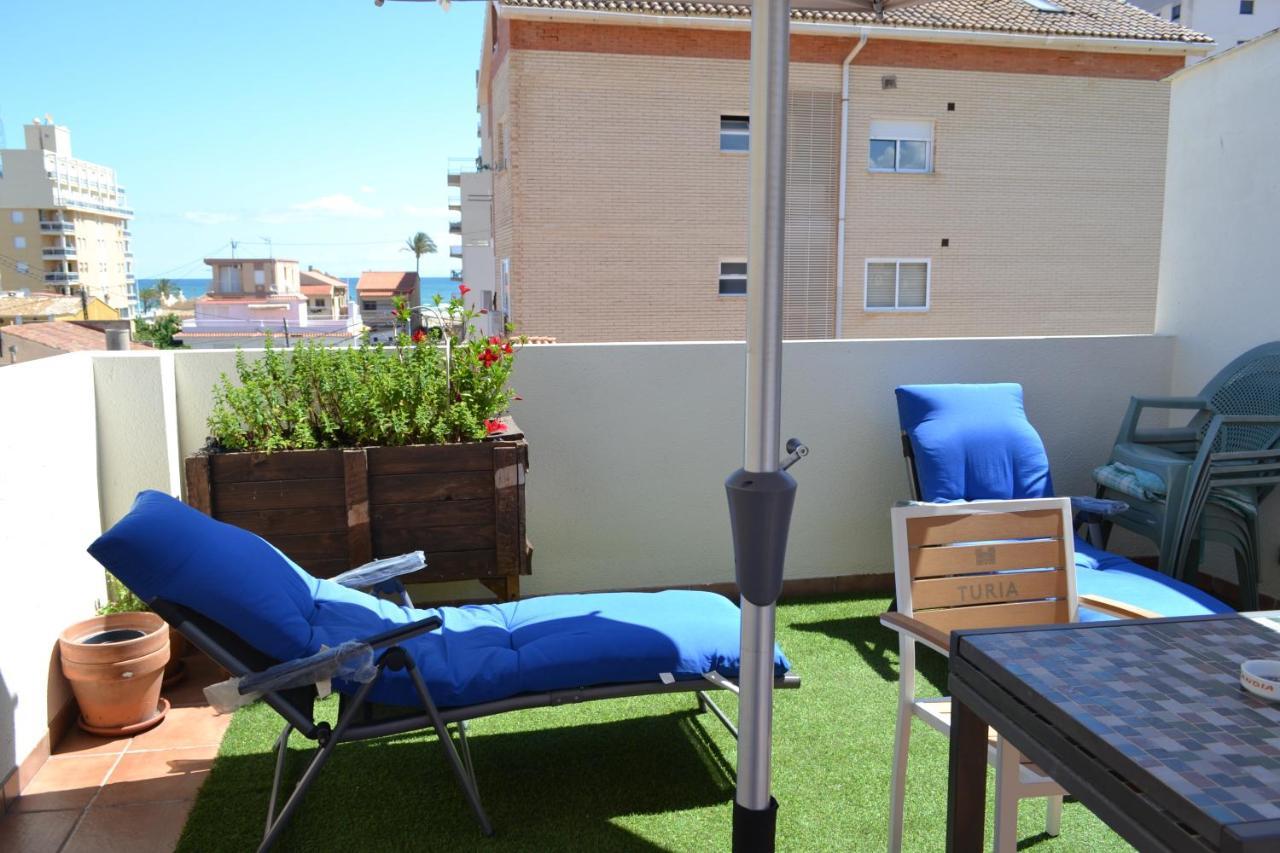 Triplex A 200 Metros De La Playa Apartment Gandia Bagian luar foto
